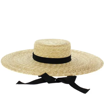 Chapeau Provençal Roberto Paille Naturelle - Traclet