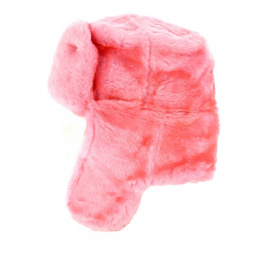 Ushanka - USSR Neon Pink Chapka - Traclet