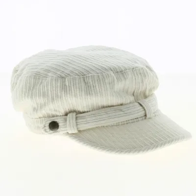 Casquette blanche 100% coton Reference : 13010 | Chapellerie Traclet