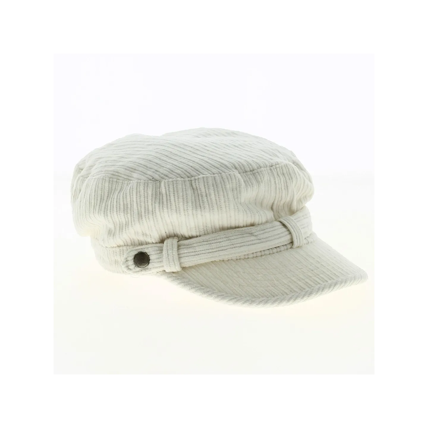 White 100% cotton cap Reference: 13010 | Chapellerie Traclet