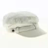 White 100% cotton cap Reference: 13010 | Chapellerie Traclet