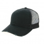 Rappern Destroy Trucker Cap Black - Atlantis