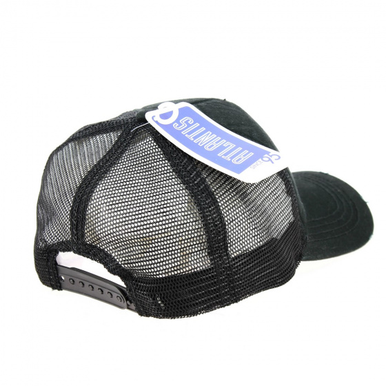 Rappern Destroy Black Trucker Cap - Atlantis