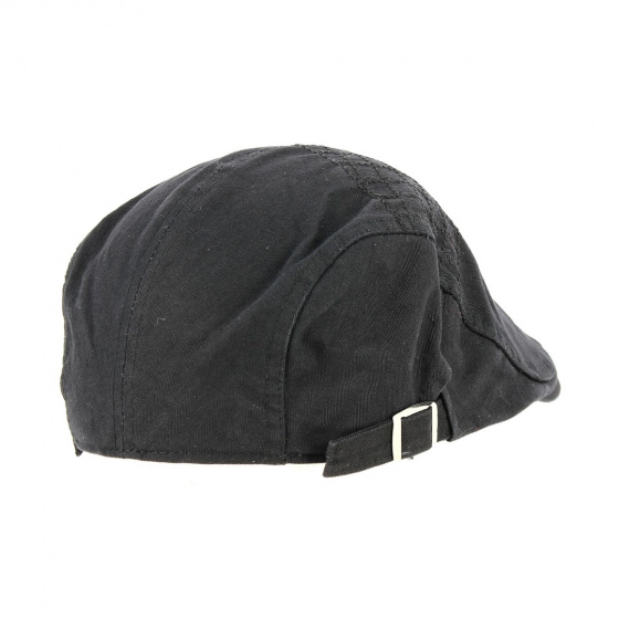 Casquette Bec de Canard Voboom Coton Noir - Traclet Casquette Bec de Canard Voboom Coton Noir - Traclet