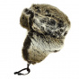 Toque Louis Fausse Fourrure Acrylique Marron/Fauve - Traclet