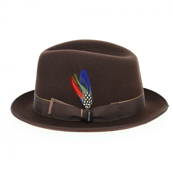 Brown Wool Felt Player Hat Sandata - Stetson