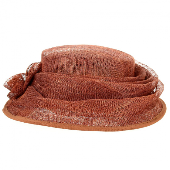 Aliska Flower Straw Ceremony Hat - Traclet