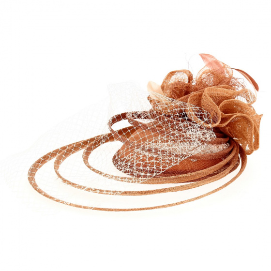 Malorie Straw & Sisal Ceremonial Hat - Traclet