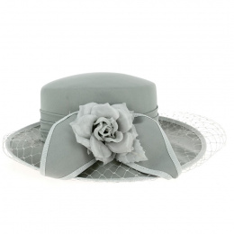 Light Grey Somers Ceremonial Hat - Traclet