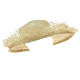 copy of Chapeau Cérémonie Aliska Fleur Paille - Traclet