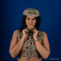 Beige Grappa Flat Cap Burlap - ReHats