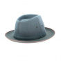 Sylvain Traveller Hat Blue Cotton - Crambes