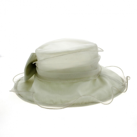 White Elira Ceremonial Hat - Traclet