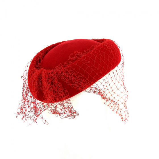 Wool & Veil Tambourine Faniline Red or White - Traclet