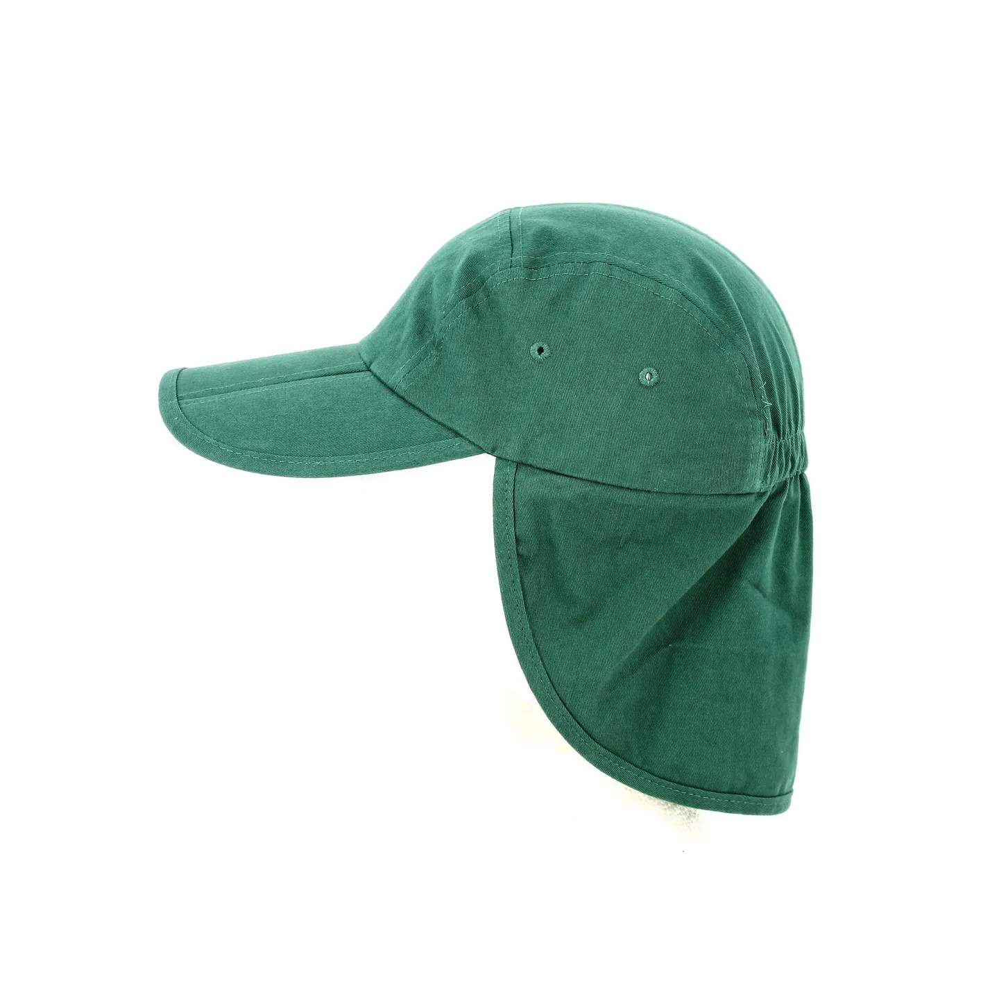 Casquette Saharienne Assouan Coton Vert Bouteille - Traclet Reference : 13110 | Chapellerie Traclet