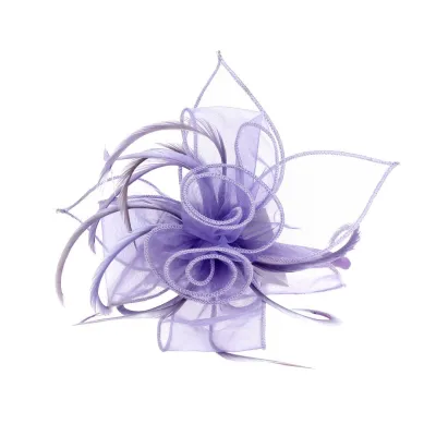 Serre Tête Cérémonie Cécily Pastel Violet - Traclet Reference : 13121 | Chapellerie Traclet