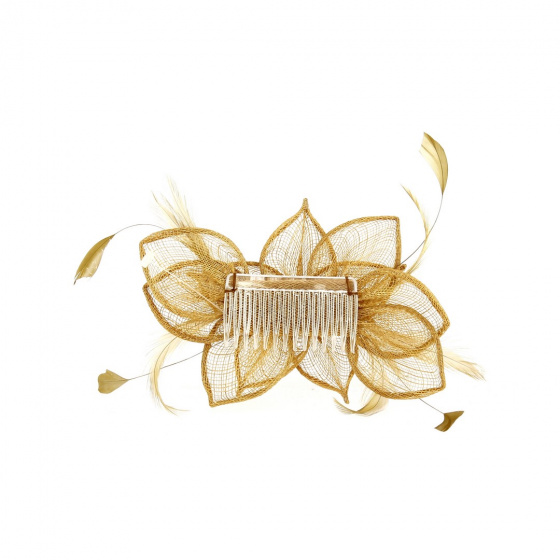 Peigne de Cérémonie Sisal Jaune - Traclet