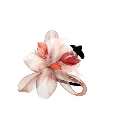 Abelle - serre tête rose Reference : 13138 | Chapellerie Traclet