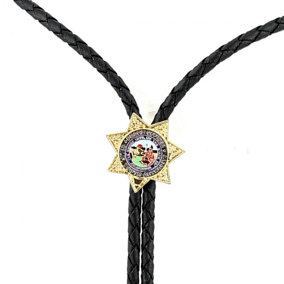 Peace Officer Bolo Tie