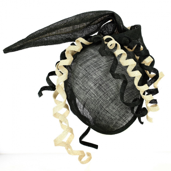 Chapeau Urlutine Noir & Naturel - Traclet Chapeau Urlutine Noir & Naturel - Traclet