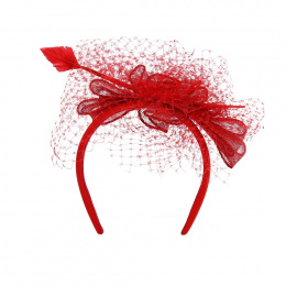 Red Appia Ceremony Headband - Traclet