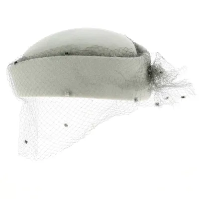 Tambourin Festif Feutre Laine Naturel Reference : 13177 | Chapellerie Traclet