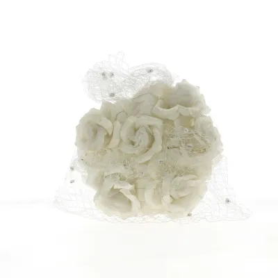 White Flowers Ceremonial Hair Accessory Reference: 13179 | Chapellerie Traclet