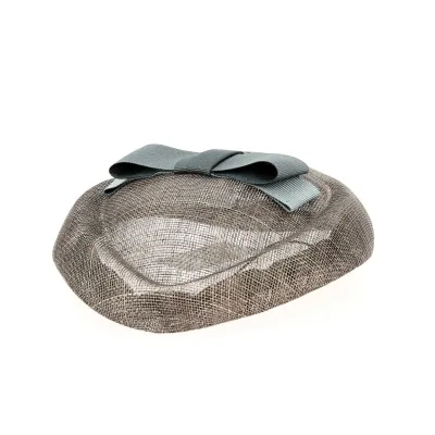 Tambourin Bibi Sisal Gris - Traclet Reference : 13191 | Chapellerie Traclet
