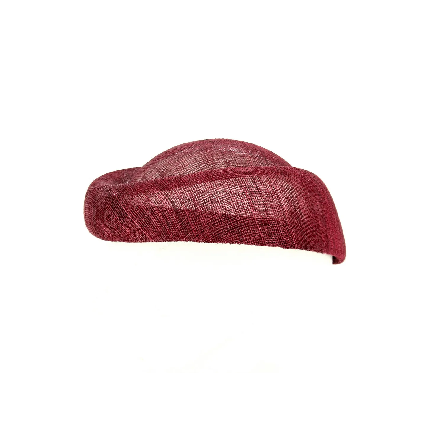 Tambourin Arnuptia Sisal Burgundy - Traclet Reference: 13192 | Traclet Hat Shop