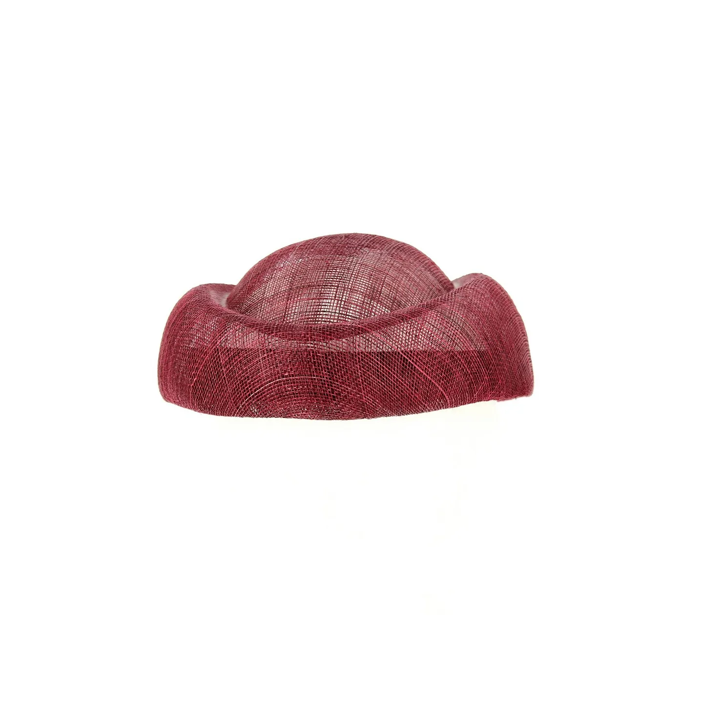 Tambourin Arnuptia Sisal Burgundy - Traclet Reference: 13192 | Traclet Hat Shop