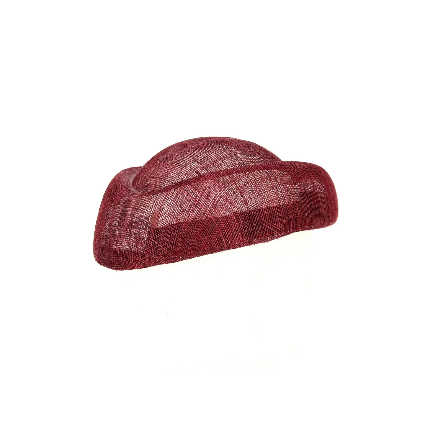 Tambourin Arnuptia Sisal Burgundy - Traclet Reference: 13192 | Traclet Hat Shop