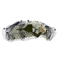 Navy Blue Veil Ceremony Tambourine - Traclet