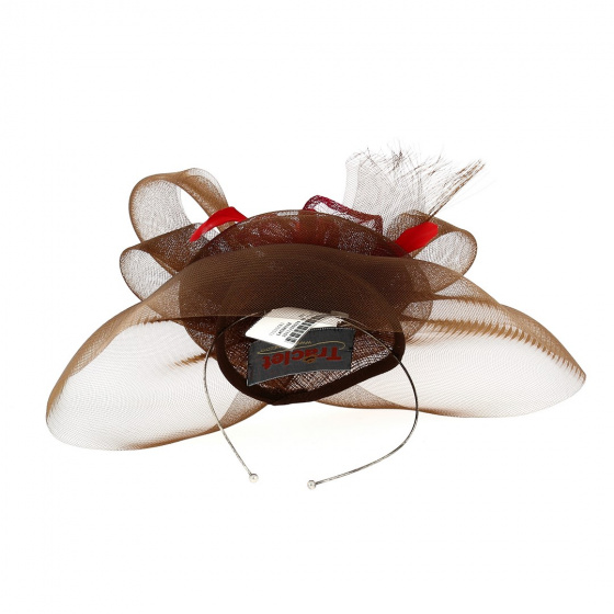 Brown & Pink Ceremonial Headband - Traclet