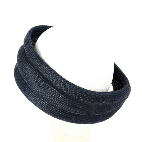 Simple Navy Ceremony Headband - Traclet