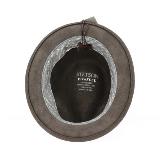 Trinity Vitafelt Player Hat Brown - Stetson