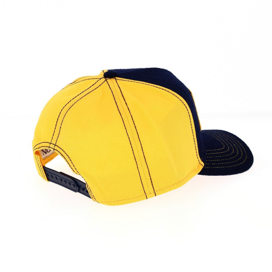 Casquette Trucker Polar Bear Marine & Jaune - Stetson