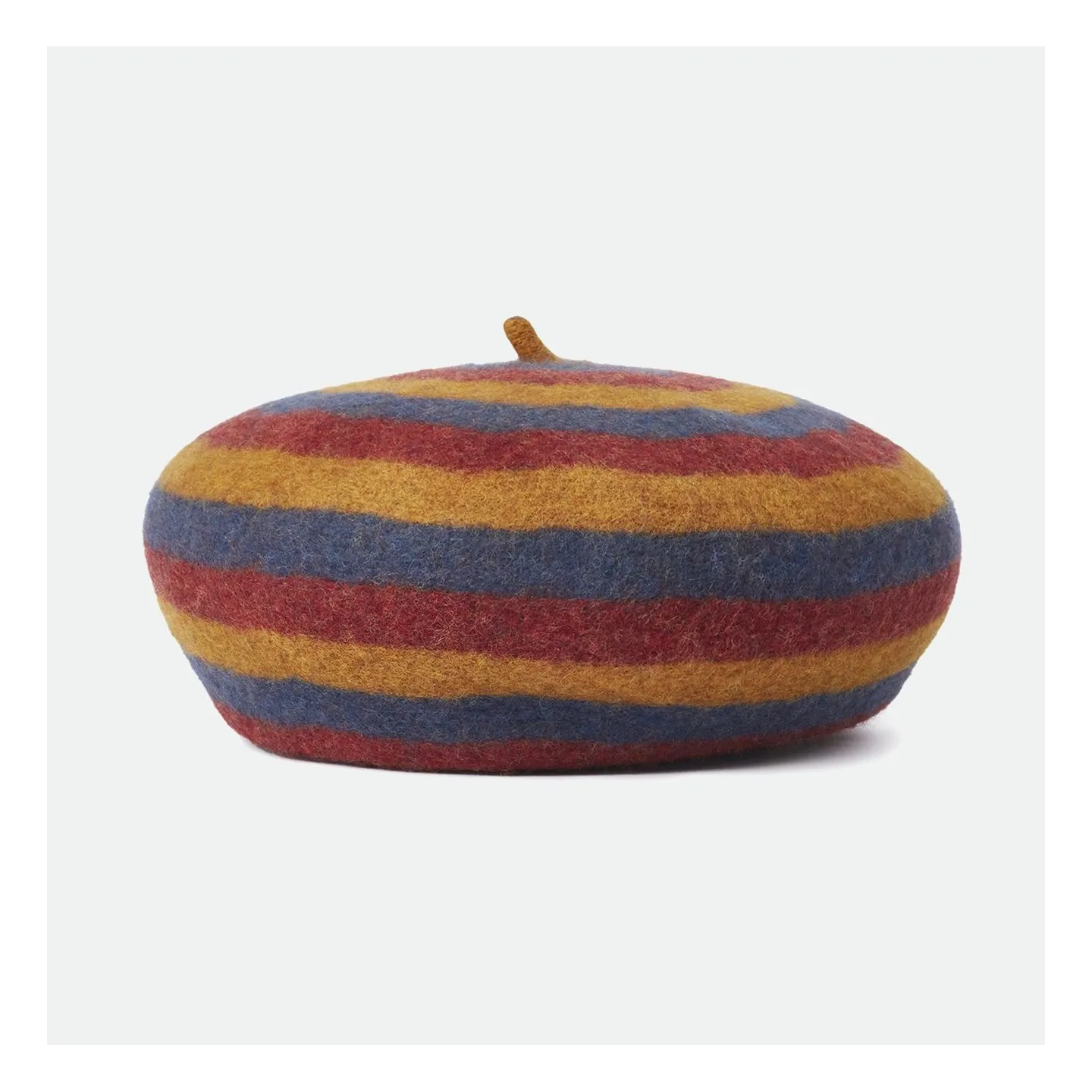 Béret Audrey Lion Multi Stripe Laine - Brixton Reference : 13256 | Chapellerie Traclet