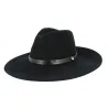 Chapeau Fedora Layton Noir - Brixton