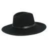 Chapeau Fedora Layton Noir - Brixton