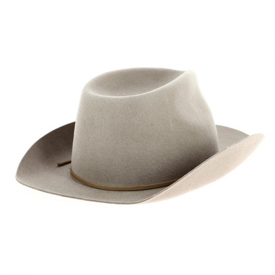 Duke Wolf Beige Cowboy Hat - Brixton