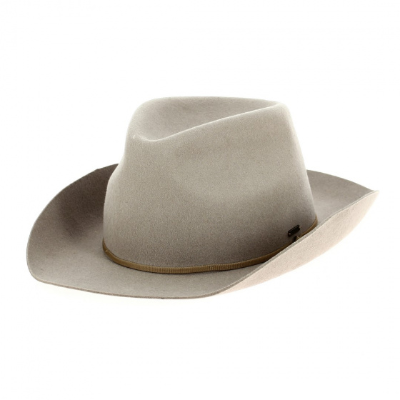 Duke Wolf Beige Cowboy Hat - Brixton
