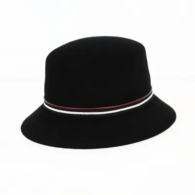 Bob Vincente Black Wool Felt - Fléchet Reference: 13267 | Chapellerie Traclet