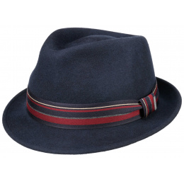 Le Falio Navy Trilby Hat - Stetson