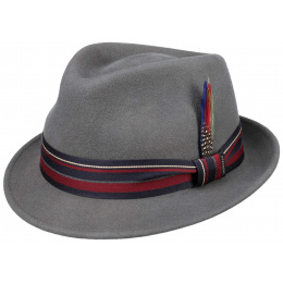 Chapeau trilby Le Falio Gris
