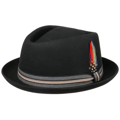Chapeau trilby Garland Noir