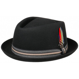 Garland Trilby Hat Black
