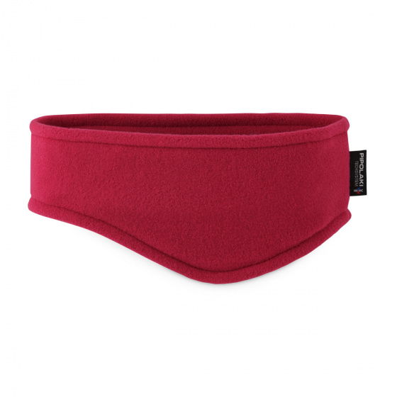 Bison Kids Polar Fleece Headband Pink - Pipolaki