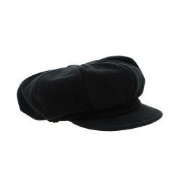 Casquette gavroche polaire noir