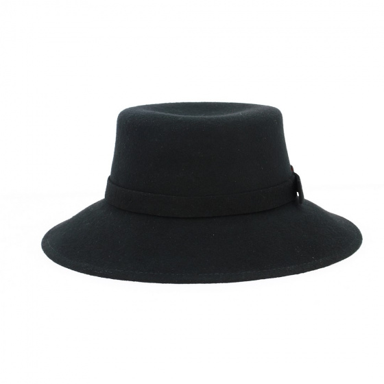 Capeline Marta wool black - Traclet