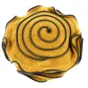 French Women's Mustard Yellow Jaipur Polar Fleece Beret - Traclet Reference: 13427 | Traclet Millinery